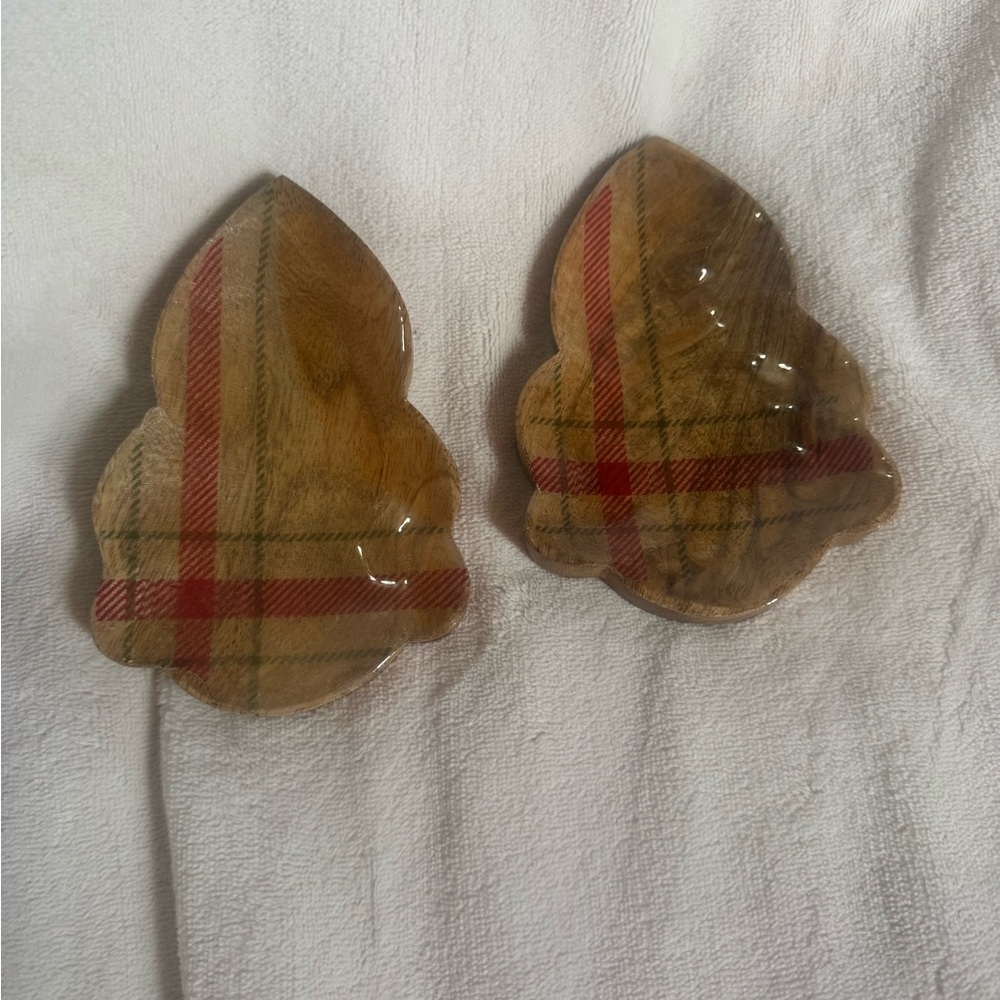 St. Nicholas square plaid tree spoon rest